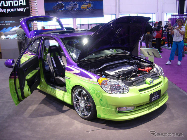 【SEMA06】現代自動車。ところ変われば……