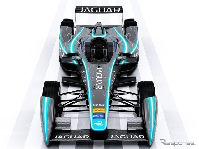 ジャガーのフォーミュラEマシン
