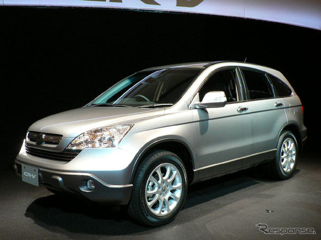 【ホンダ CR-V 新型発表】地球にやさしい---リサイクル可能率90％