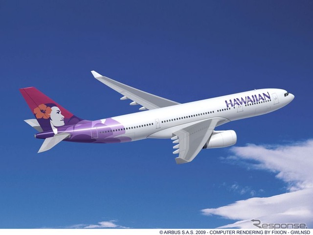 ハワイアン航空のエアバスA330-200