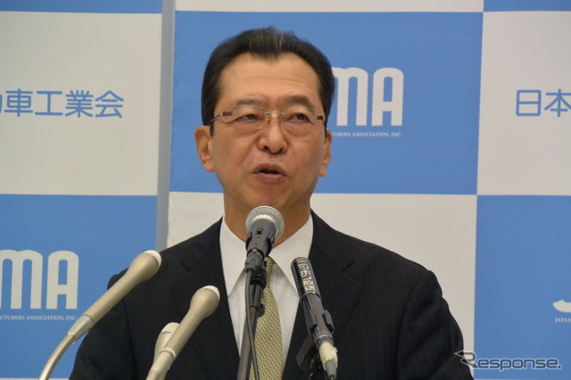 日本自動車工業会 池史彦 会長（資料画像）