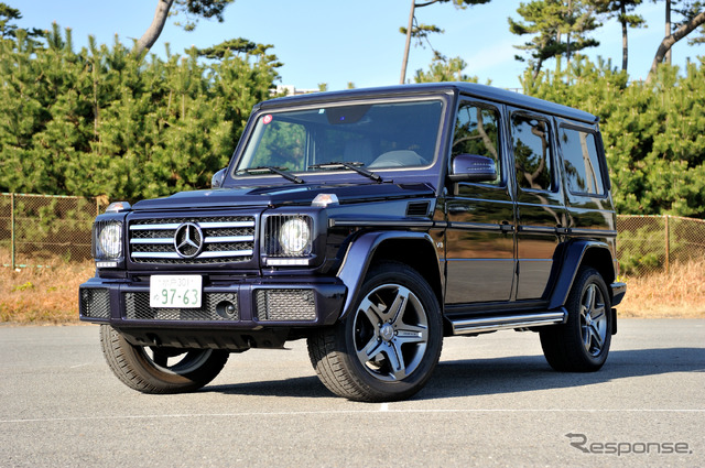 メルセデスベンツ G550(メルセデスベンツ オールラインアップ試乗会)