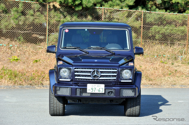メルセデスベンツ G550(メルセデスベンツ オールラインアップ試乗会)