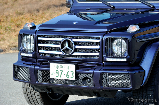 メルセデスベンツ G550(メルセデスベンツ オールラインアップ試乗会)