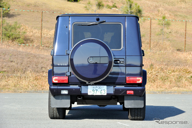 メルセデスベンツ G550(メルセデスベンツ オールラインアップ試乗会)