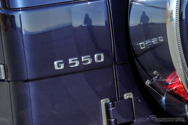 メルセデスベンツ G550(メルセデスベンツ オールラインアップ試乗会)