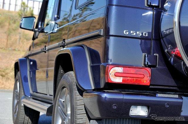 メルセデスベンツ G550(メルセデスベンツ オールラインアップ試乗会)