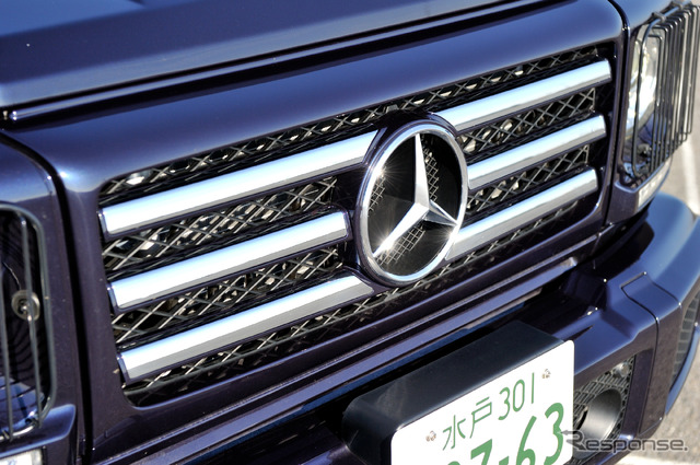 メルセデスベンツ G550(メルセデスベンツ オールラインアップ試乗会)
