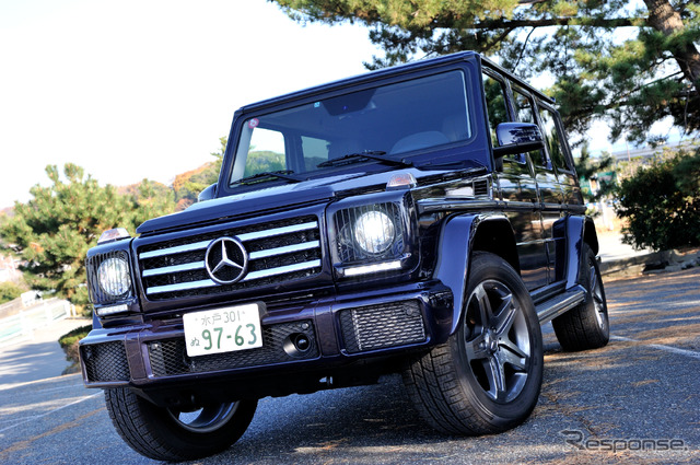 メルセデスベンツ G550(メルセデスベンツ オールラインアップ試乗会)