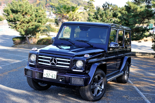 メルセデスベンツ G550(メルセデスベンツ オールラインアップ試乗会)