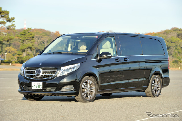 メルセデスベンツ V220 d AVANTGARDE Extra-long(メルセデスベンツ オールラインアップ試乗会)