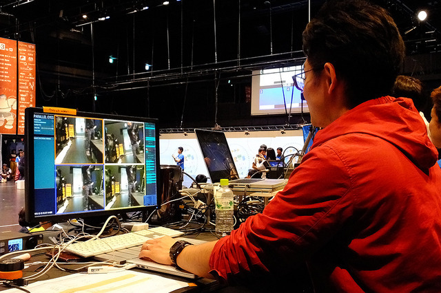 VR技術などを提供したソニーコンピュータサイエンス研究所(SonyCSL)研究員の笠原俊一氏