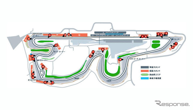 【F1日本GP】富士スピードウェイ 写真蔵…ここからこう見える