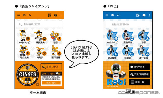 着せ替え機能のサービスイメージ