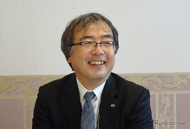 マツダ商品本部の野間幸治副本部長