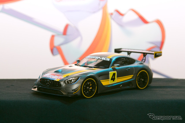 メルセデス AMG GT3の模型
