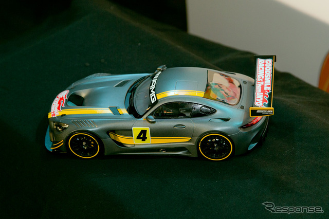 メルセデス AMG GT3の模型