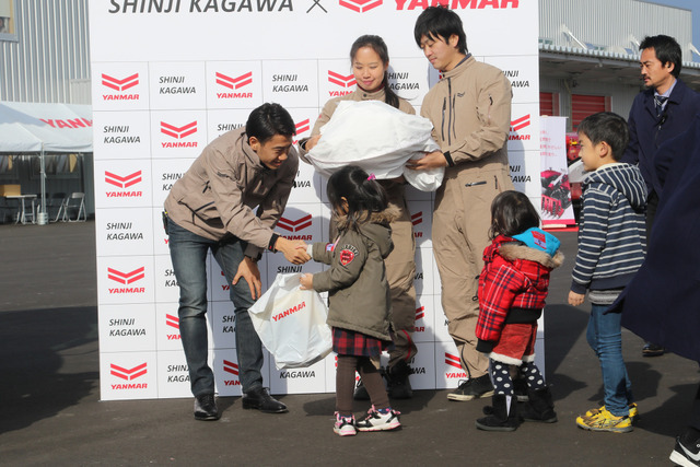 香川真司「夢や希望を持って頑張ってほしい」…ヤンマークリスマスイベント