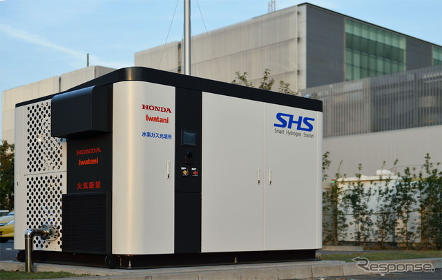 スマート水素ステーション(ホンダ和光本社ビル設置)
