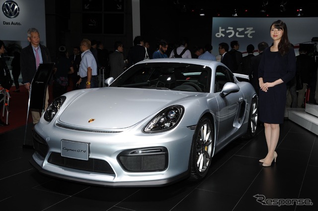 ポルシェ ケイマンGT4(東京モーターショー15)