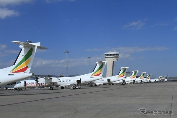ボンバルディアとエチオピア航空、Q400確定購入契約に調印