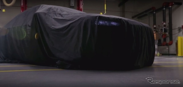 フォードの謎の電動化車両の予告イメージ