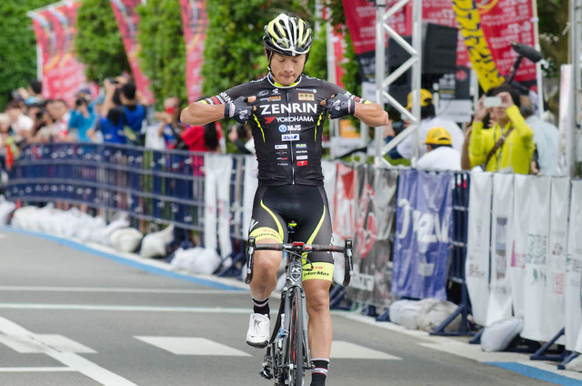 第84回全日本自転車競技選手権大会ロードレース男子エリートで窪木一茂が優勝(2015年6月28日)