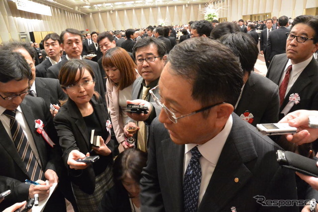 トヨタ自動車 豊田章男 社長