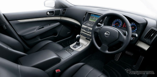 【日産 スカイライン 新型発表】写真蔵…インテリア