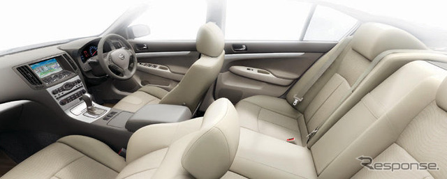 【日産 スカイライン 新型発表】写真蔵…インテリア