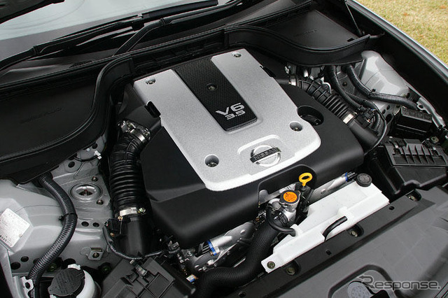 【日産 スカイライン 新型発表】7500rpmのハイレスポンスエンジン