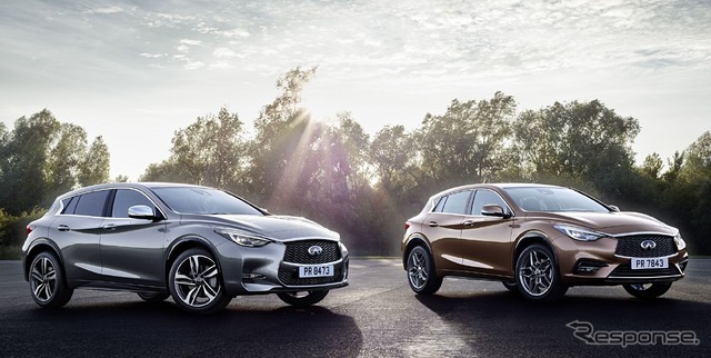 北米ではインフィニティQX30の名前で販売されるQ30