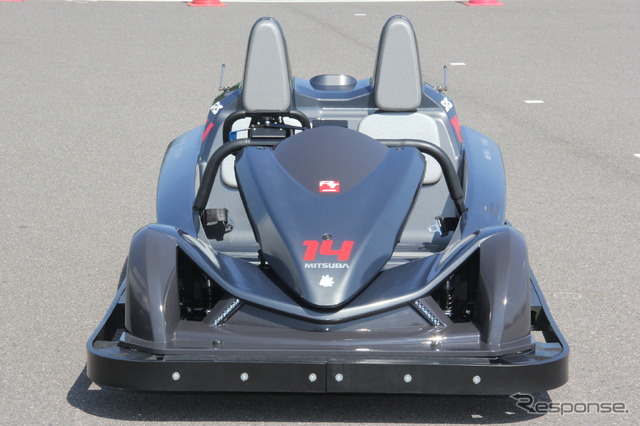 鈴鹿サーキットのアトラクションとして登場するEVカート「サーキットチャレンジャー」