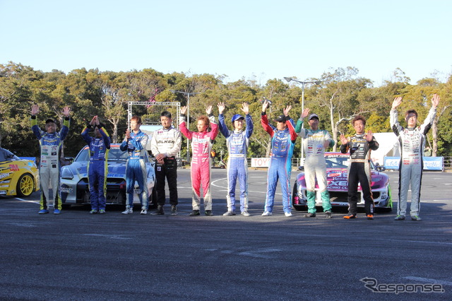 2015年のD1GPキックオフドリフト