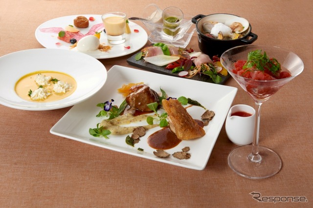 常磐道 Pasar守谷（上り）「茨城イタリアン フルコース ファンタジーな料理の世界」（2980円）