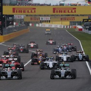 F1日本GP 2015年スタートシーン
