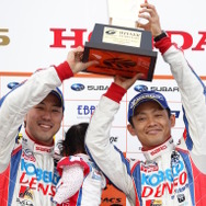 GT500での自身最終勝利となった12年第2戦富士（当時の相棒は石浦宏明）。