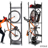自転車と関連用品を収納する「バイシクルハンガー」…ドッペルギャンガー