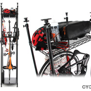 自転車と関連用品を収納する「バイシクルハンガー」…ドッペルギャンガー