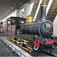 国産初の量産型機関車の233号。4月29日オープンの京都鉄道博物館で展示される。
