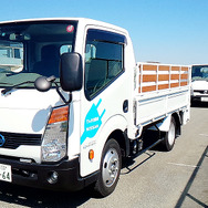 日産小型商用車（LCV）ラインナップ展示（大磯）で試乗できた電気トラック『e-NT400』