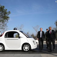 Googleの自動運転車 （c）Getty Images