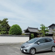 日本の核物理学の父、仁科芳雄博士生誕の地（岡山）にて。