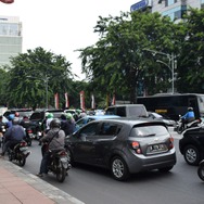 ジャカルタの交通状態