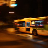 もと都営バスが夕張の夜を駆ける