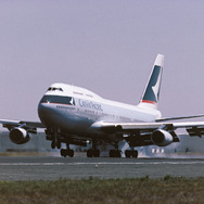 キャセイパシフィック航空のボーイング747-400
