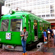 東急5000系は東京・渋谷駅のハチ公口でも展示保存されている。