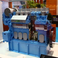 ダイハツディーゼルが開発した環境対応型ディーゼル発電機関・6DE-18