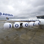 エアバス機の累計納入10000機を達成して記念式典を開催　(c) AIRBUS