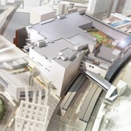 新しい千葉駅のイメージ（右上が東京方面）。11月20日に一部がオープンする。